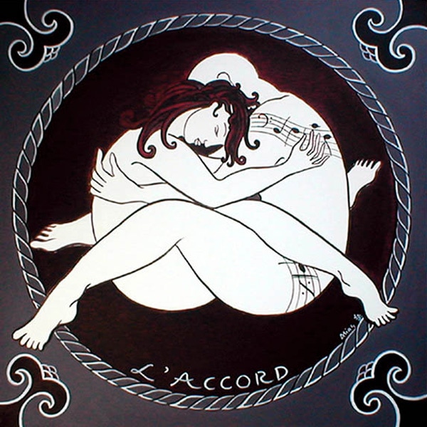 accord
100X100 acrylique/toile