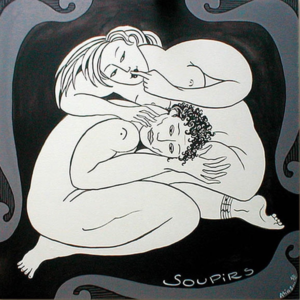 Soupirs
100X100 acrylique/toile