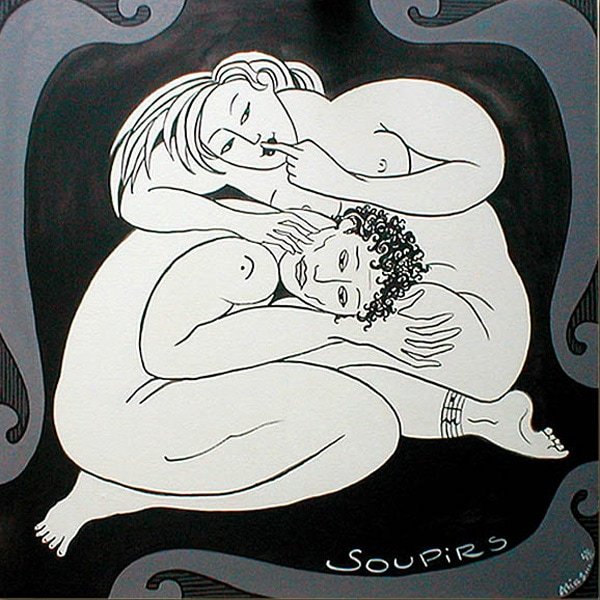 Soupirs
100X100  acrylique/toile