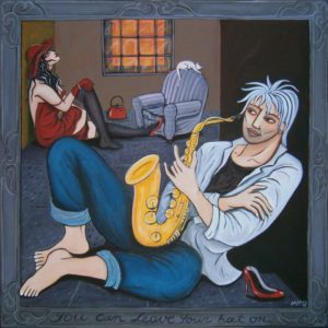 you can leave your hat on
100x100cm acrylique sur toile